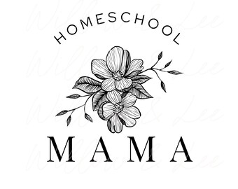 Sublimación de mamá de educación en el hogar PNG, PNG de educación en el hogar, mamá de educación en el hogar, educación en el hogar floral, criando discípulos, levantando flechas png, uso comercial