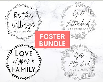 Foster Sublimation Bundle, Foster Care Bundle, Foster Mom Sublimation PNG, Foster Mama Bundle Sublimation file, Commercial Use, Foster Love