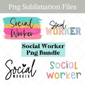 Social Worker Png Bundle, Social Worker Bundle, Social Worker PNG, Sublimation File, Commercial Use, Social Worker Life, Foster Care png