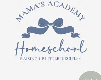 Homeschool Sublimation File PNG, Homeschooling PNG, Homeschool Mom, Christian PNG, Raising Disciples png, Homeschool Mama, Homeschool Bow