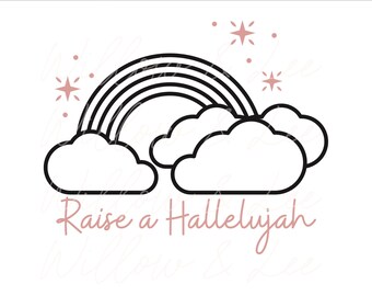 Raise A Hallelujah Png, Christian Png, Christian Shirt Design Png, Bible Verse Png, Uso Comercial, Download Digital, Faith png, Jesus Png