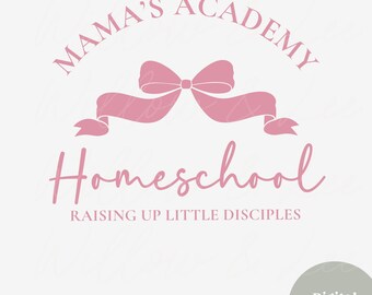 Homeschool Sublimation File PNG, Homeschooling PNG, Homeschool Mom, Christian PNG, Raising Disciples png, Homeschool Mama, Homeschool Bow
