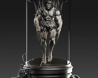 Wolverine in Tube STL 3DPrint