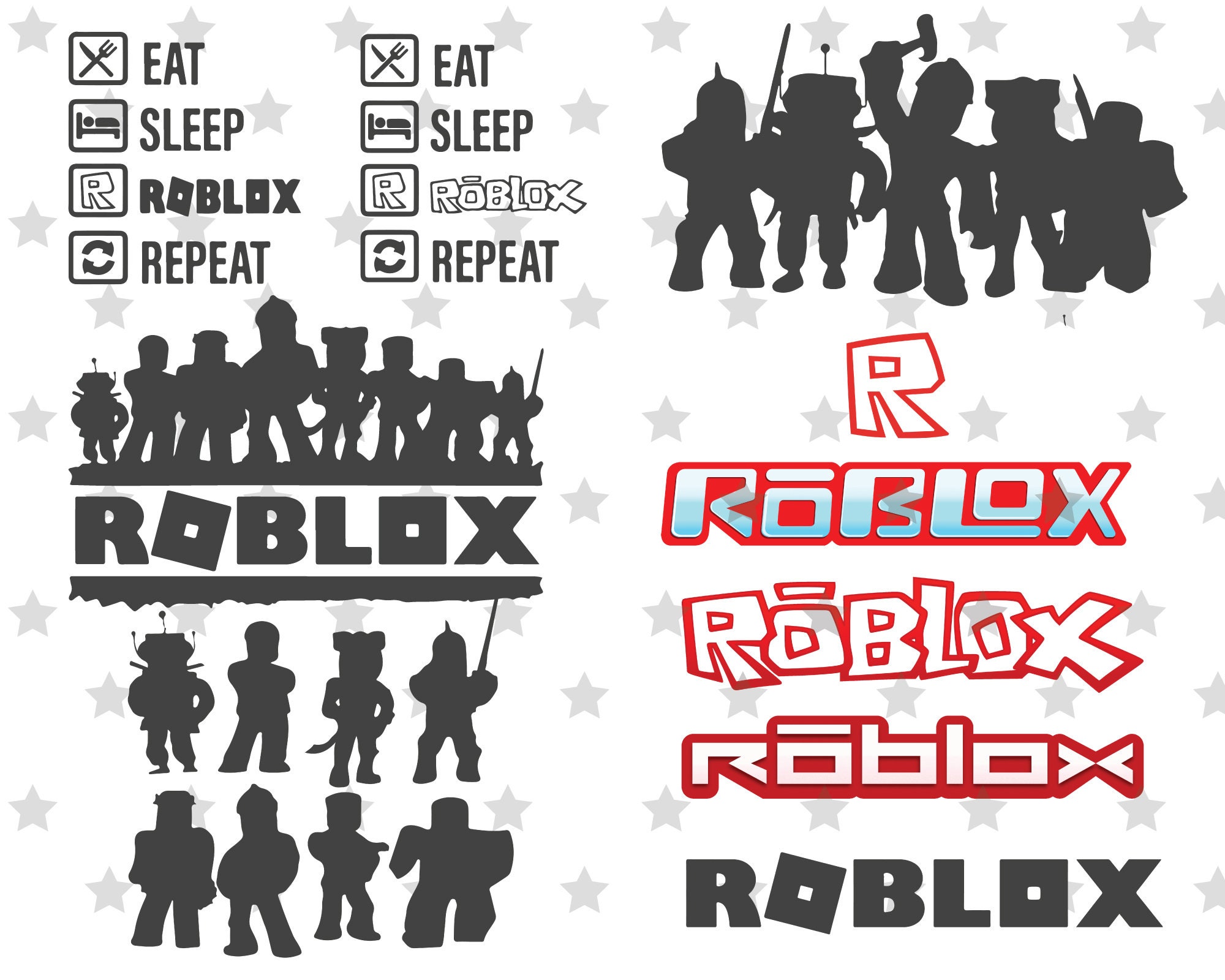 Roblox template - Etsy México