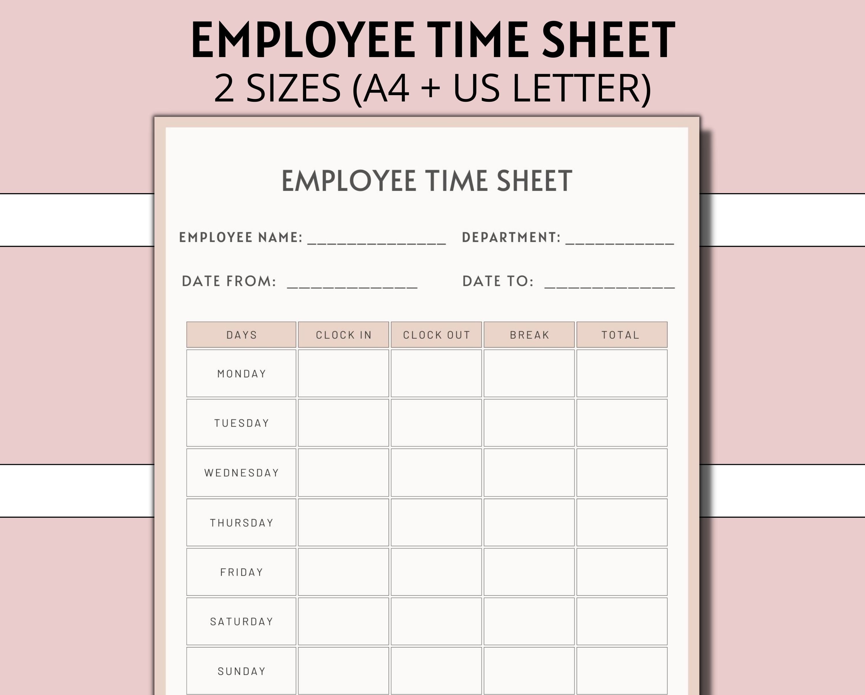 Timesheet Templates World Of Printables 49 OFF Timesheet Templates World Of Printables 49 OFF