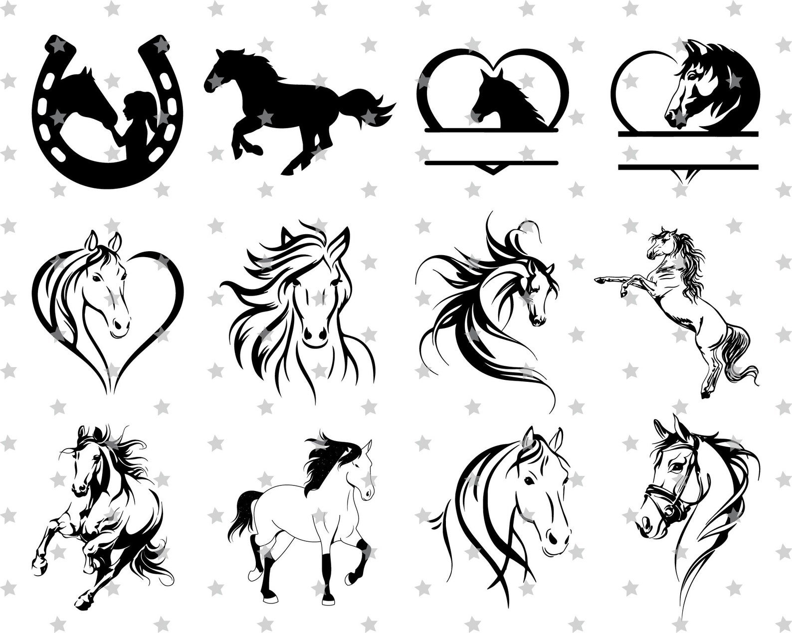 Cheval Svg Cheval Png Rodéo Svg Chevaux Svg Chemise de - Etsy France