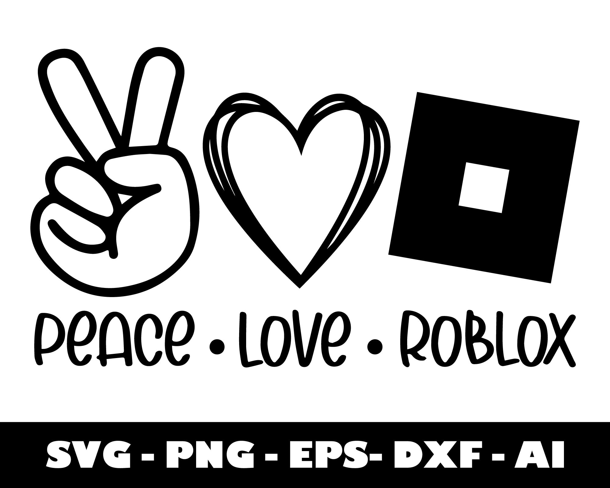 22 Roblox SVG, Roblox Printable Files Download