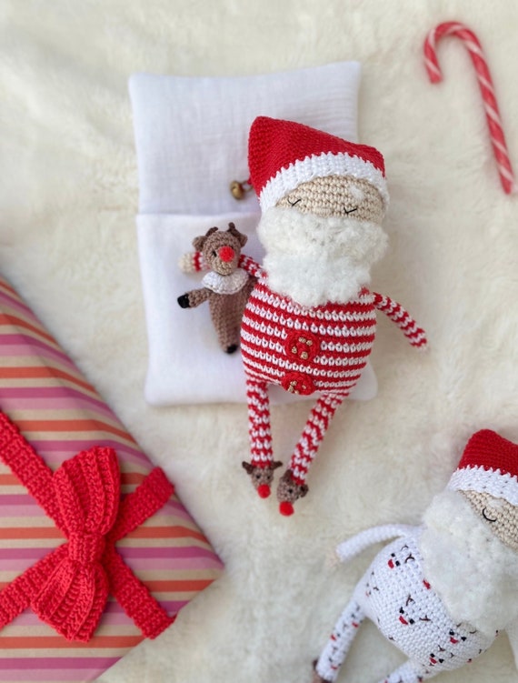 Patron père Noël au crochet / Santa Claus crochet pattern