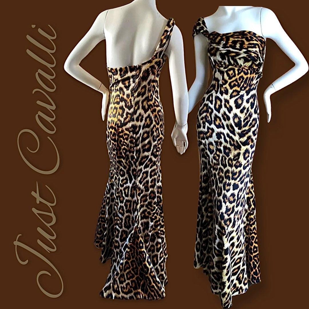Just cavalli animal print dress hot sale