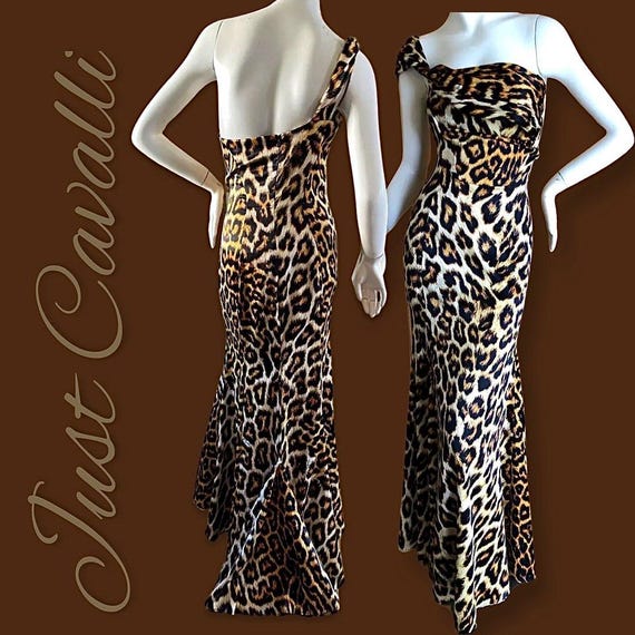 Ultra-rare Just Cavalli Spring/summer 2008 Leopard Print One