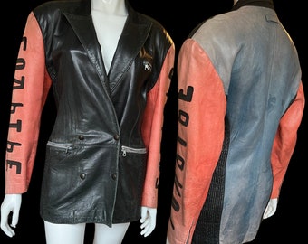 Ultra-rare Jean Paul Gaultier FW1986 Russian Constructivist Runway