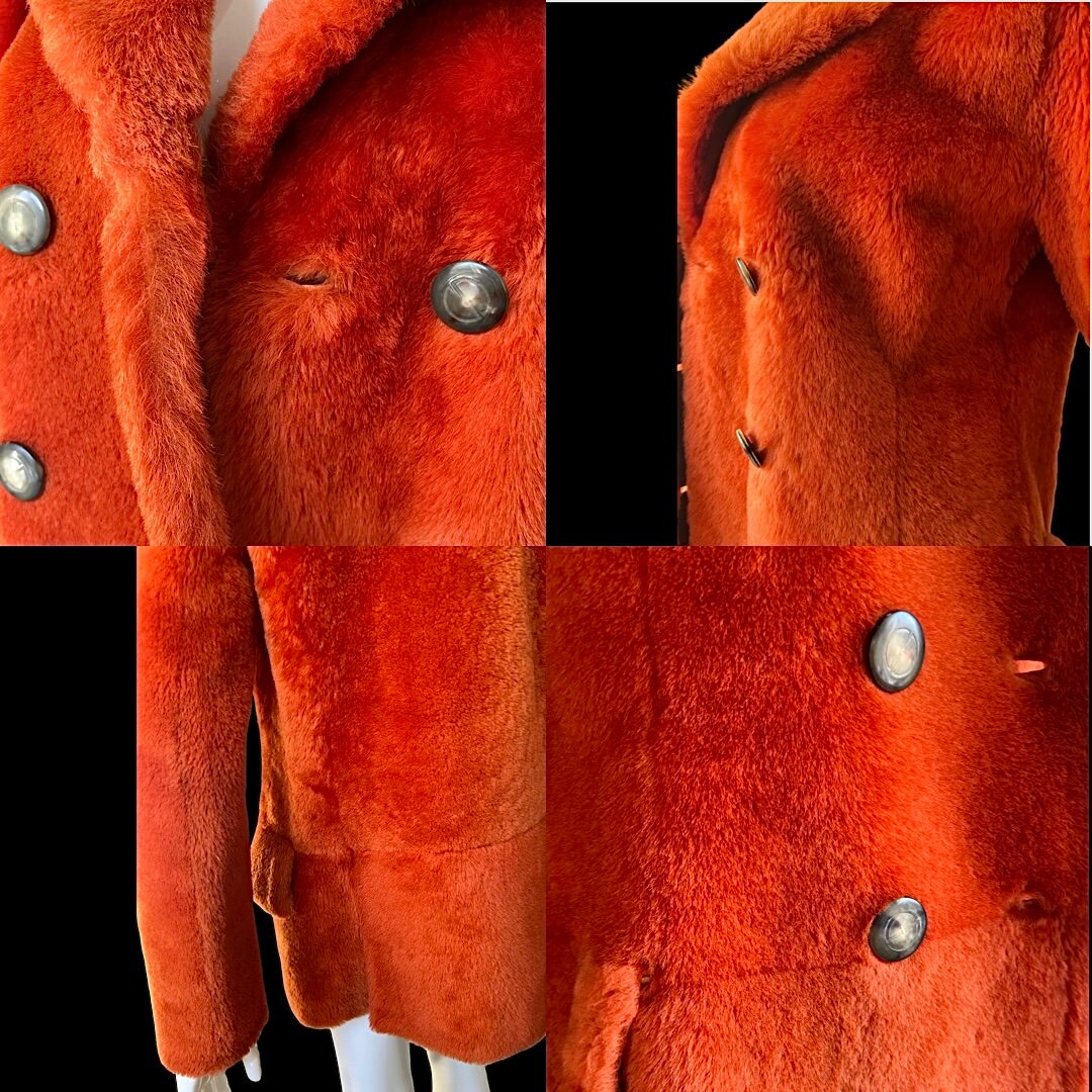 Iconic Gucci by Tom Ford FALL WINTER 1995 Double Buttoned Orange