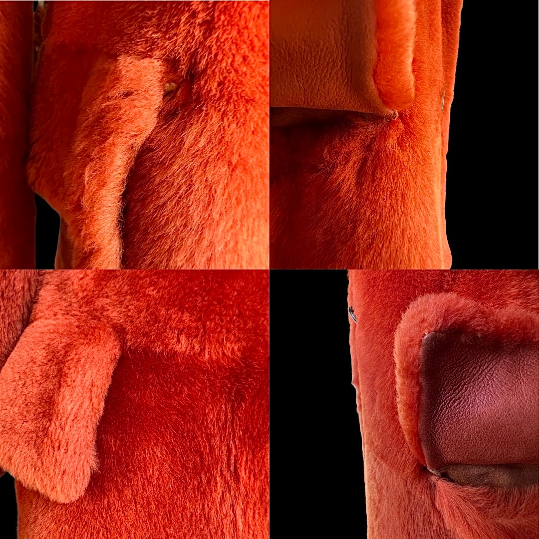 Iconic Gucci by Tom Ford FALL WINTER 1995 Double Buttoned Orange