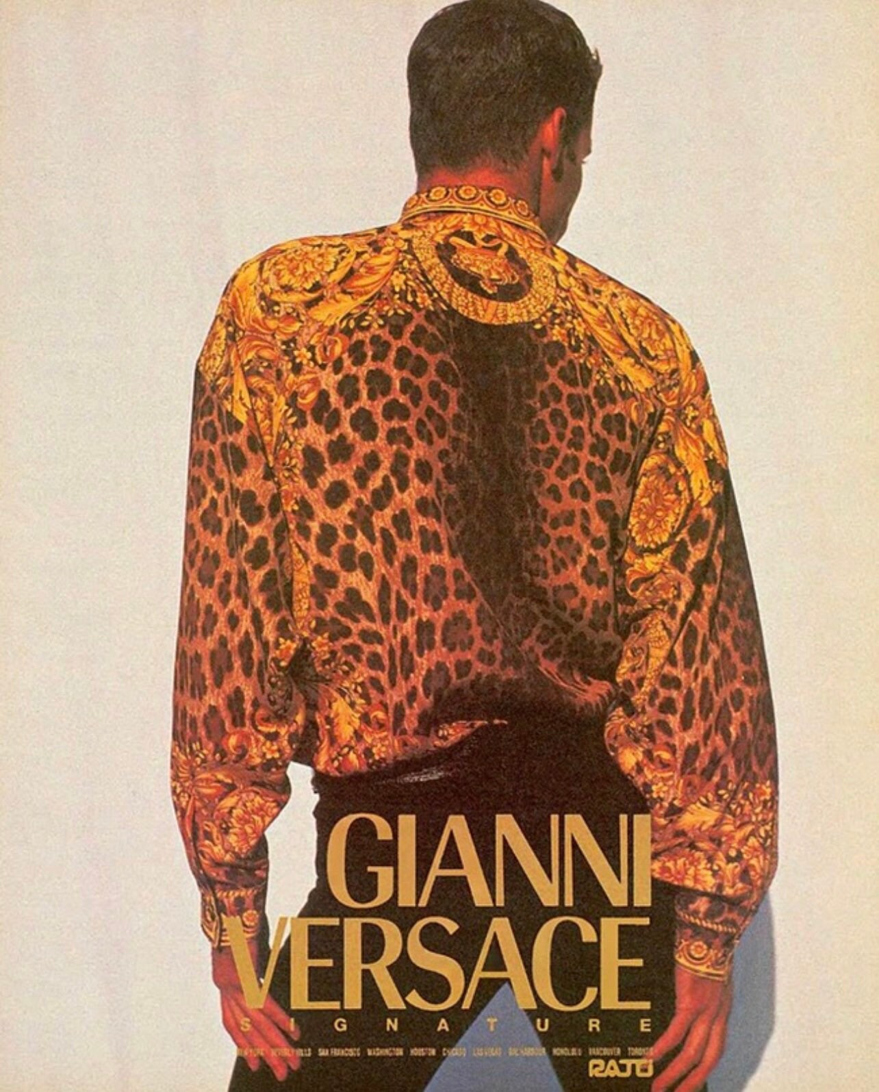 Ultra-rare Gianni Versace SS1992 Wild Baroque Silk Mini Dress 