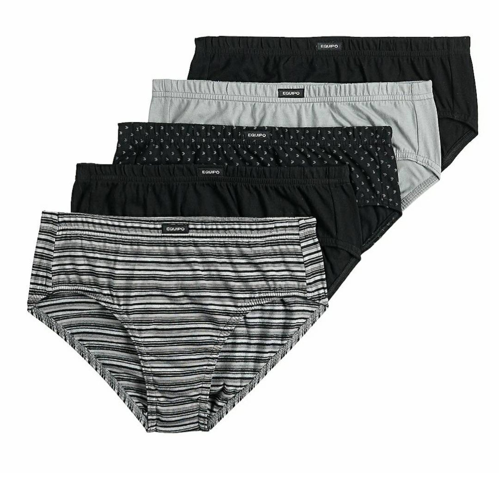 Equipo Men's 5pack Low Rise Briefs iron Etsy