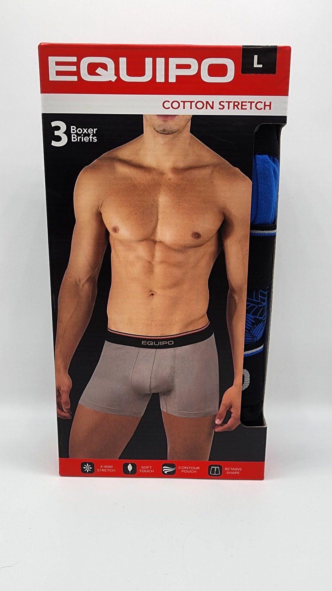 Equipo Men's 3pack Boxer Briefs black Assorted Etsy