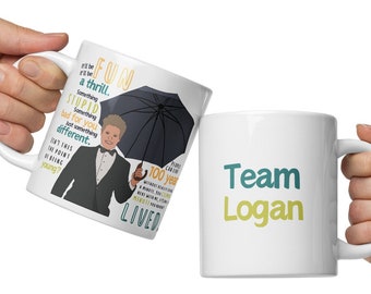 Team Logan Mug - Gilmore Girls Mug, Gilmore Girls Gift, Rory Gilmore Mug, Gilmore Girls Show, Gilmore Girls Merch, Gilmore Girl Mug