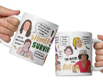 Women of Survivor Mug - Survivor Mug, Survivor Show Mug, Survivor TV Show Mug, Survivor Gift, Survivor Present, Survivor Show, Survivor CBS