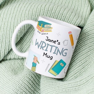 Personalized My Writing Mug #2 - Personalized Writing Mug, Custom Writing Mug, Personalized Author Mug, Custom Author Mug, Nanowrimo Mug