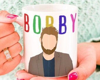 Bobby Queer Eye Mug - Bobby Mug, Queer Eye Mug, Fab Five Mug, Gift for Queer Eye Fan, LGBTQ Mug, Queer Eye Gift, Bobby Berk Mug