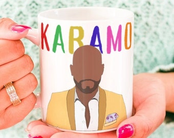 Karamo Mug - Queer Eye Mug, Karamo Queer Eye Mug, Fab Five Mug, Karamo Brown Mug, Gift for Queer Eye Fan, Queer Eye Gift, LGBTQ Mug