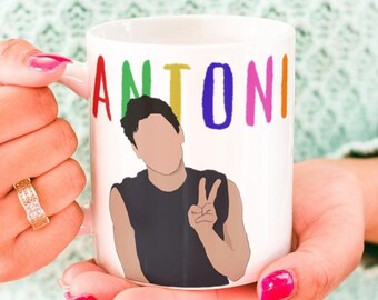 Antoni Mug - Queer Eye Mug, Antoni Queer Eye Mug, Gift for Queer Eye Fan, Queer Eye Fan Gift, LGBTQ Mug, Fab Five Mug, Gift for Cook