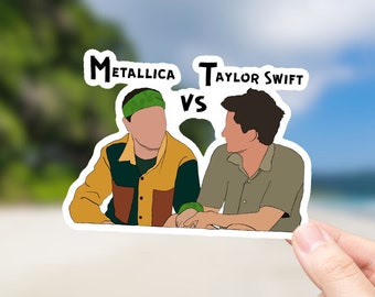 Survivor Charlie and Ben Sticker - Survivor 46 Sticker, Survivor Sticker, Survivor Taylor Swift vs Metallica, Survivor Gift, Survivor Merch