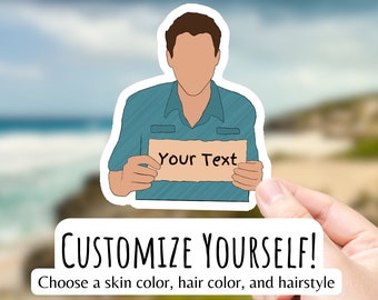 Custom Survivor Sticker - Personalized Survivor Sticker, Survivor Sticker, Survivor Show Sticker, Survivor Gift, Survivor TV Show Sticker