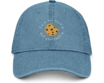 Embroidered New Girl Cap - New Girl Cap, New Girl Hat, Nick Miller Hat, Nick Miller Gift, New Girl Gift, New Girl Present, Nick Miller