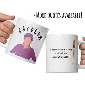 Carolyn Survivor Mug - Survivor Mug, Survivor TV Show Mug, Gift for Survivor Fan, Survivor Fan Gift