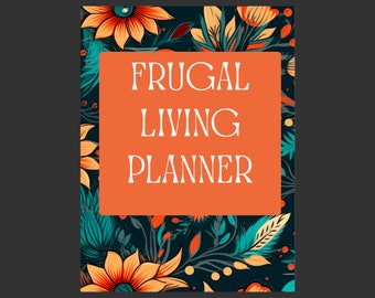 Planificador de vida y presupuesto frugal * Mamá frugal organizando * Planificador de presupuesto * Descarga imprimible