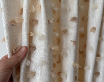 Blackout Nursery Curtains: Soft Touch Pom Pom Decor, Custom Length
