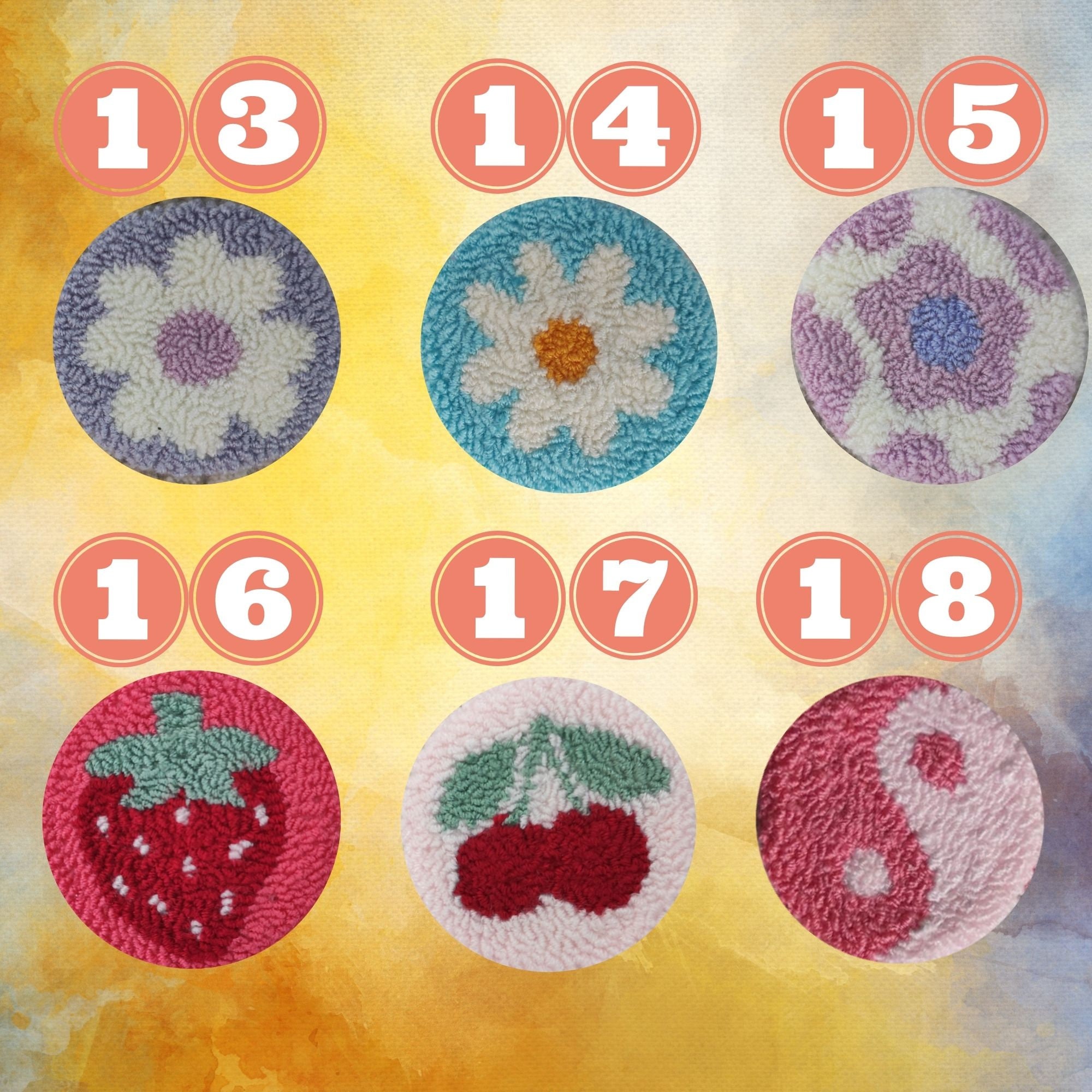 Cute Car Decor Set of 2 Car Accessories Coasters for Car Etsy