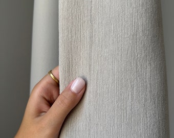 100% Blackout Chenille Curtains For Bedroom, Rod Pocket , Grommet, Nursery Curtain, Custom Made Boho Curtain for Living Room, Yellow Curtain