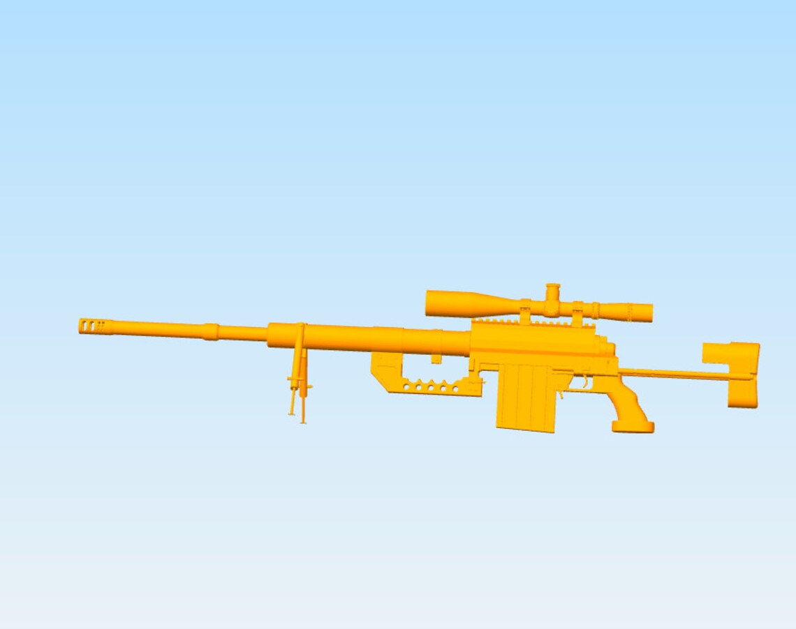 Weapons 3D Printable Stl Pack, Weapon Gun Pistol Stl, Riffle 3D Model ...