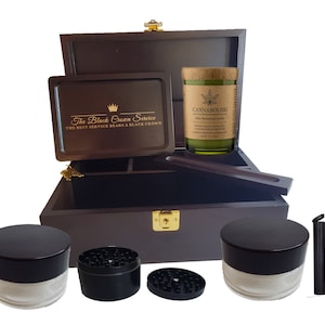 Smell Proof Stash Box with cannabolish candle