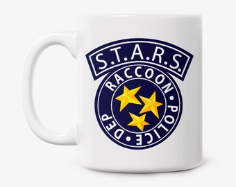 Taza del Departamento de Policía de Raccoon City, STARS RPD, Resident Evil