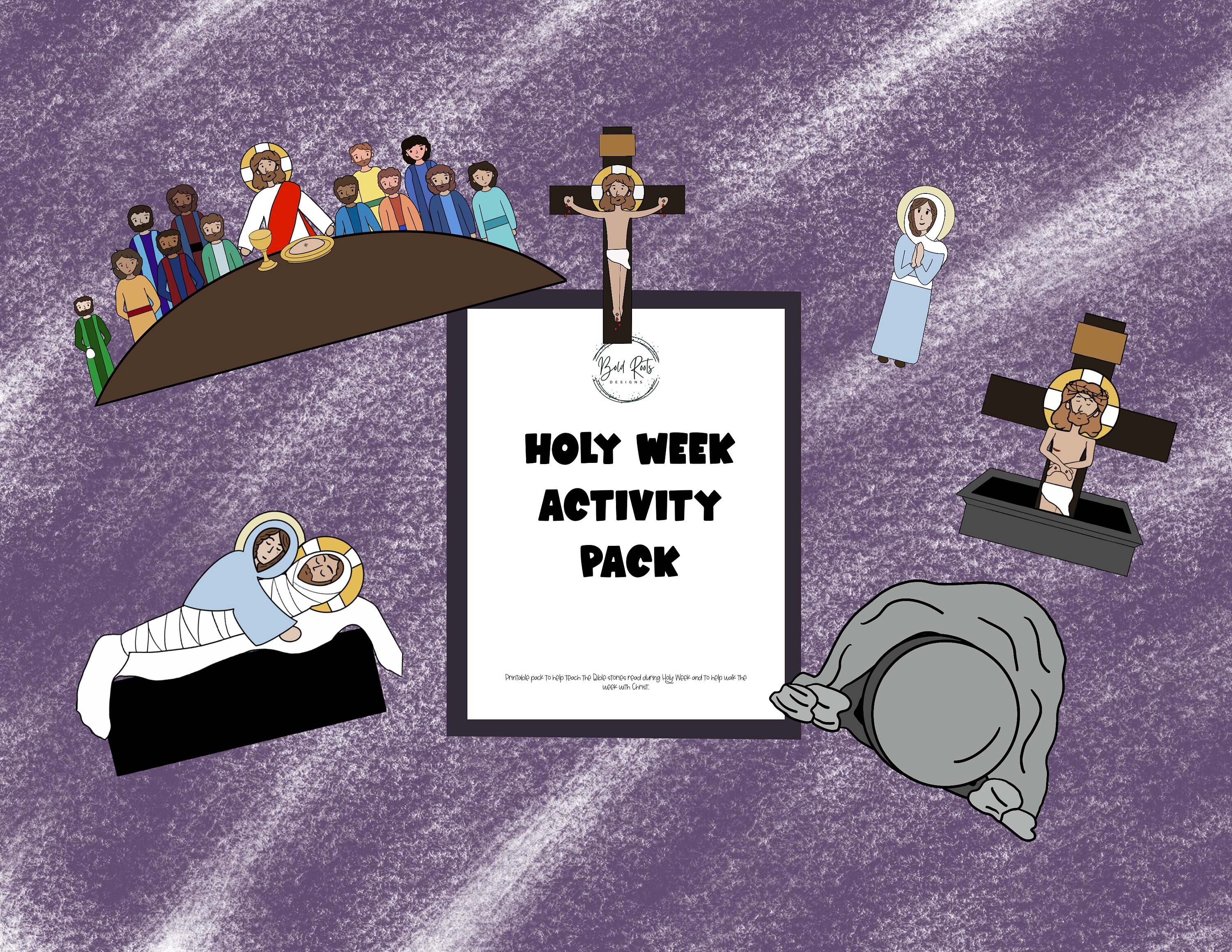 Orthodox Holy Week Printable Activity Pack Coptic Orthodox Etsy