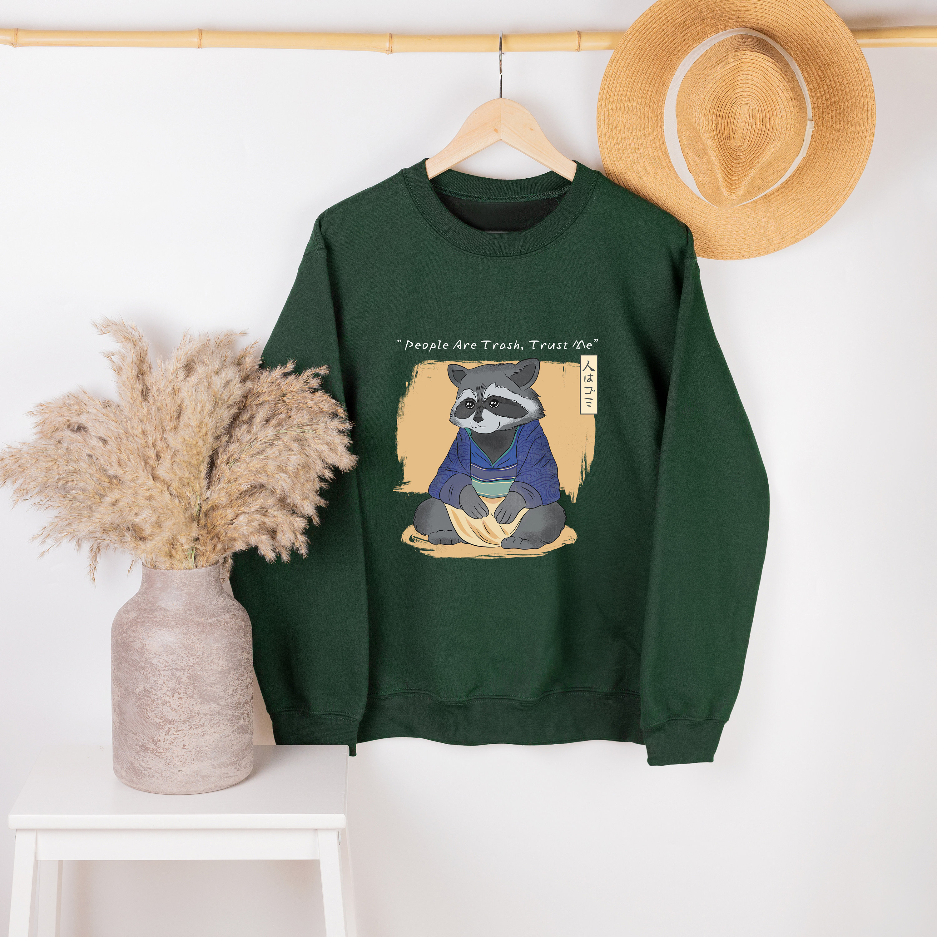 Raccoon Squad Trash Talkers Vintage Retro, Funny Racoon Sweatshirt