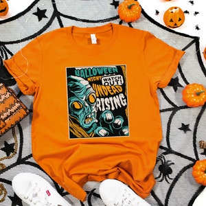 Horror Movies T-shirt, Vintage Halloween Shirt, Horror Movie Fan Gift, Spooky Fall Shirt, Family Holiday Shirt,