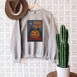Halloween Trick or Treat Sweathirt, Halloween Trick-Or-Treat, Halloween Trick-or-Treat Hoodie, Funny Halloween Shirt, Spooky Halloween Shirt