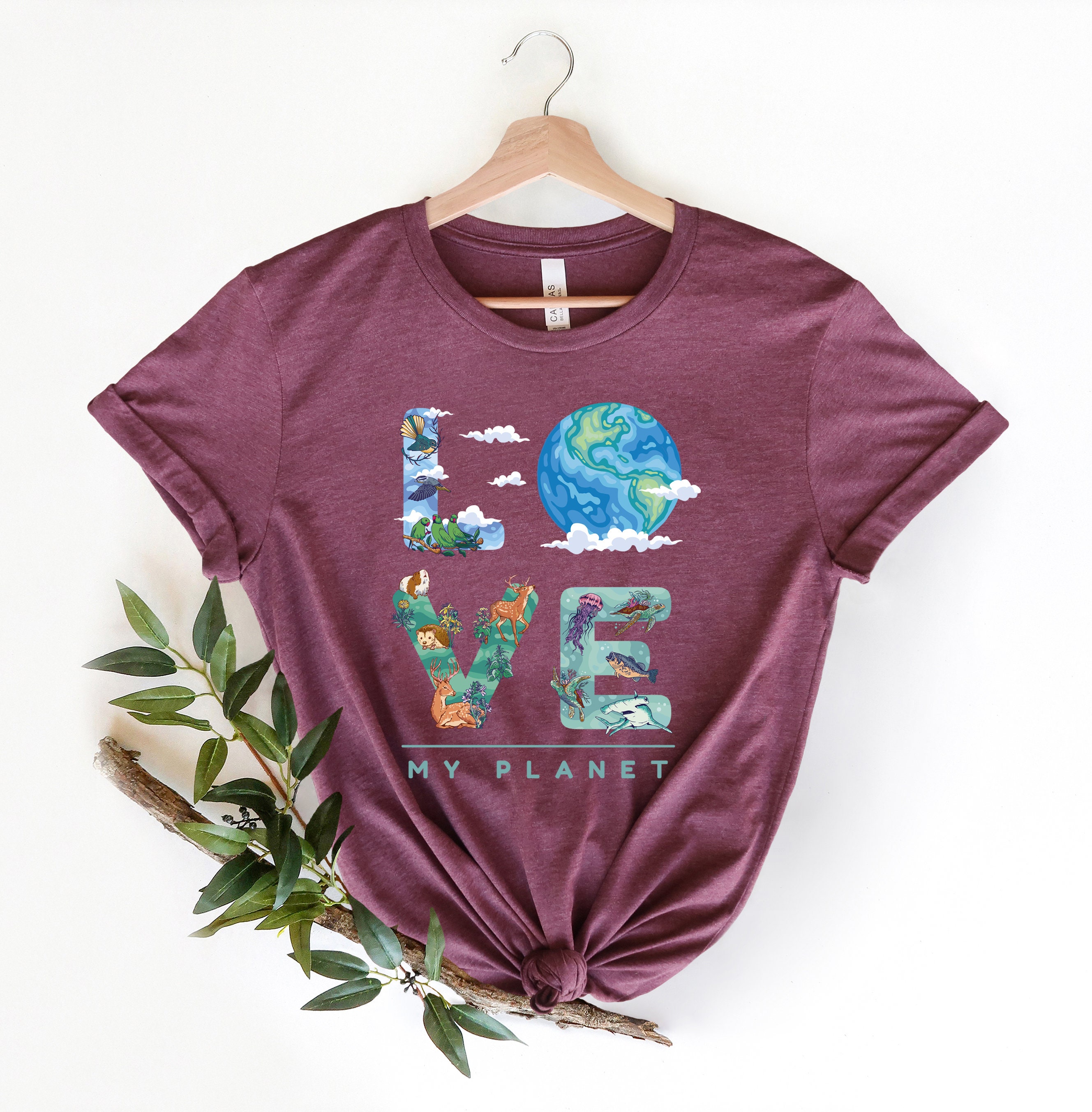 Discover Love My Planet T-shirt, Earth Day Shirt ,Save Our Planet