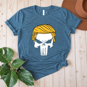 Punisher Trump Shirt, Trump 2024 Shirt, Donald Trump Shirt, Maga Shirt, Republican Shirt, Funny Trump Shirt, Make America Great Again