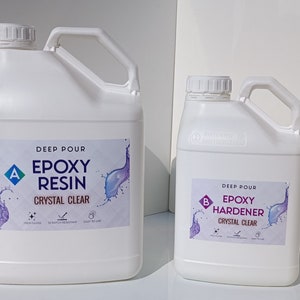15 kg Epoxy Resin and Hardener set | Craft Resin | Crystal Clear | Fast Cure | Epoxy Resin for Casting, Art and Crafts | MaxiPack