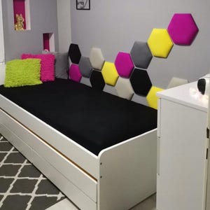 Panneaux Muraux Rembourrés Rectangulaires - Tête De Lit Acoustique Design 3D