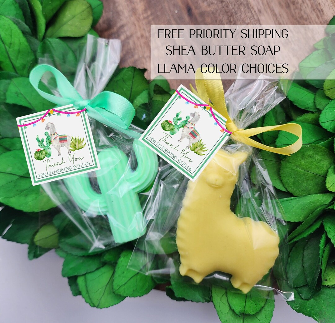 Fiesta Baby Shower Favors Llama Baby Shower Llama Party Etsy