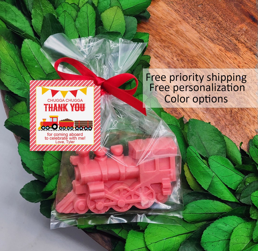 Train Favors Train Soap Favors Train Party Favors Train Baby Shower
