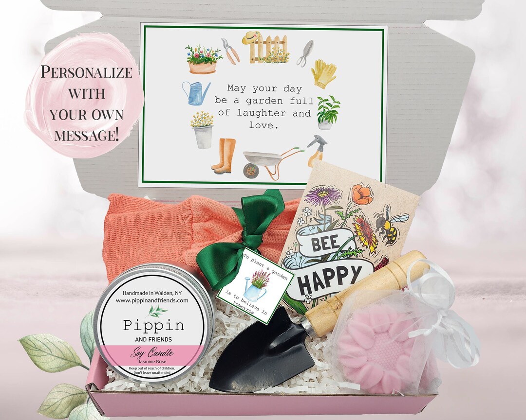 Gardening Gift Set Gardening Gift Box Thank You Gift Box Etsy