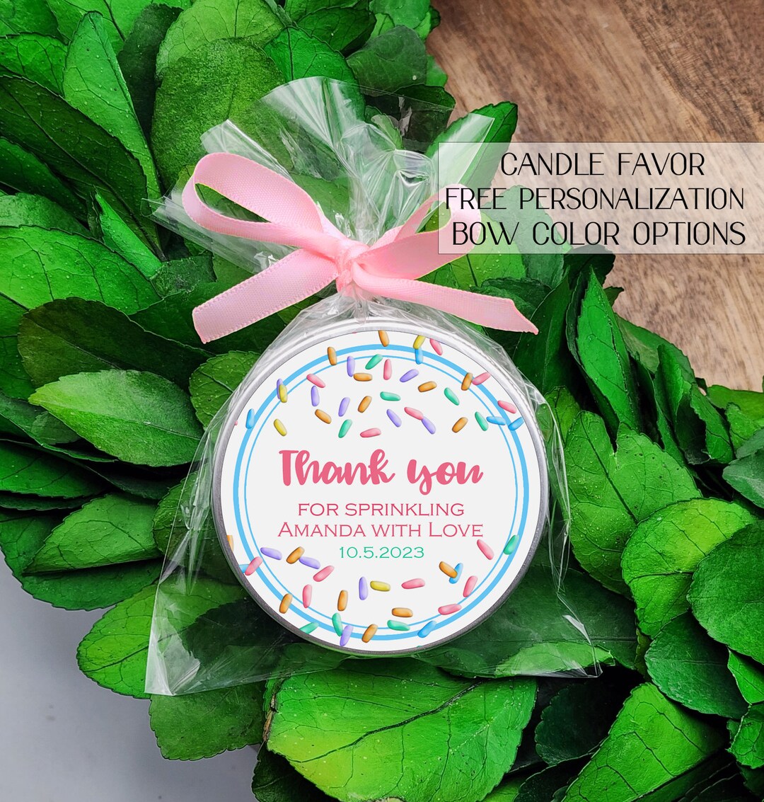 Baby Girl Sprinkle Favors Baby Boy Sprinkle Baby Sprinkle Favors Baby Sprinkle Decor Sprinkles