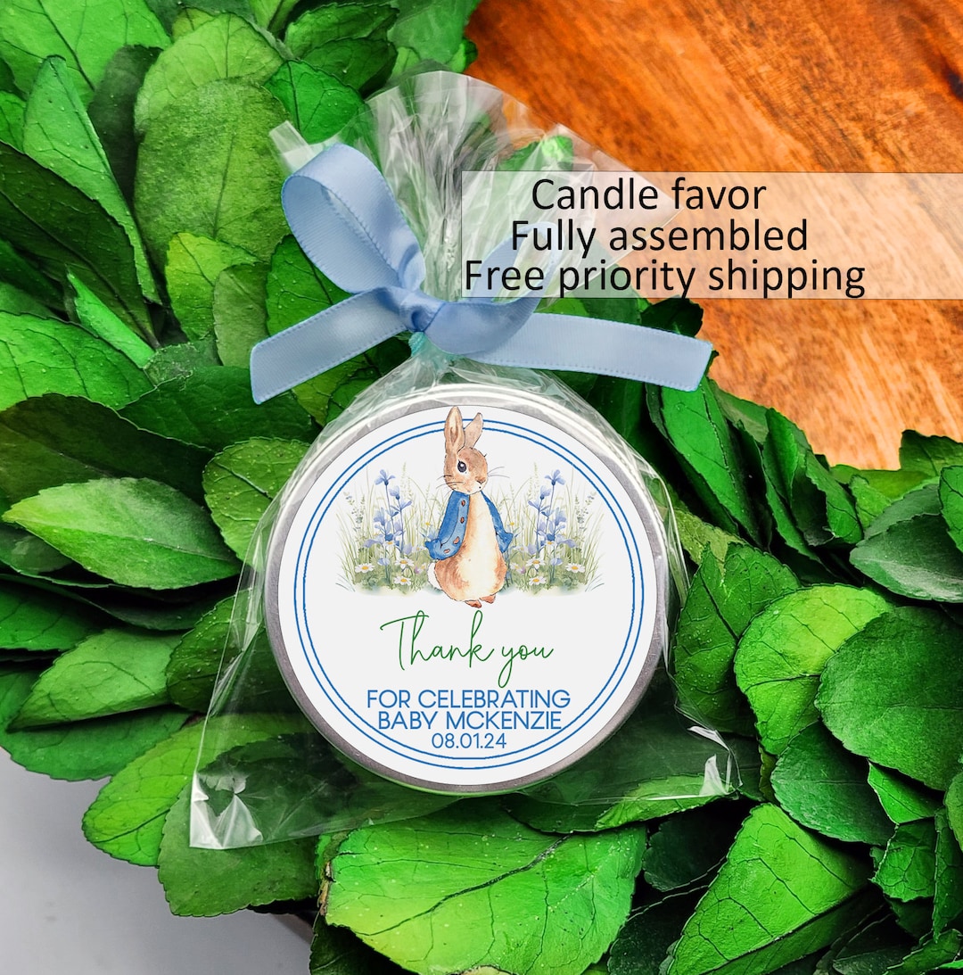 Peter Rabbit Baby Shower Favors Peter Rabbit Shower Decorations Peter ...